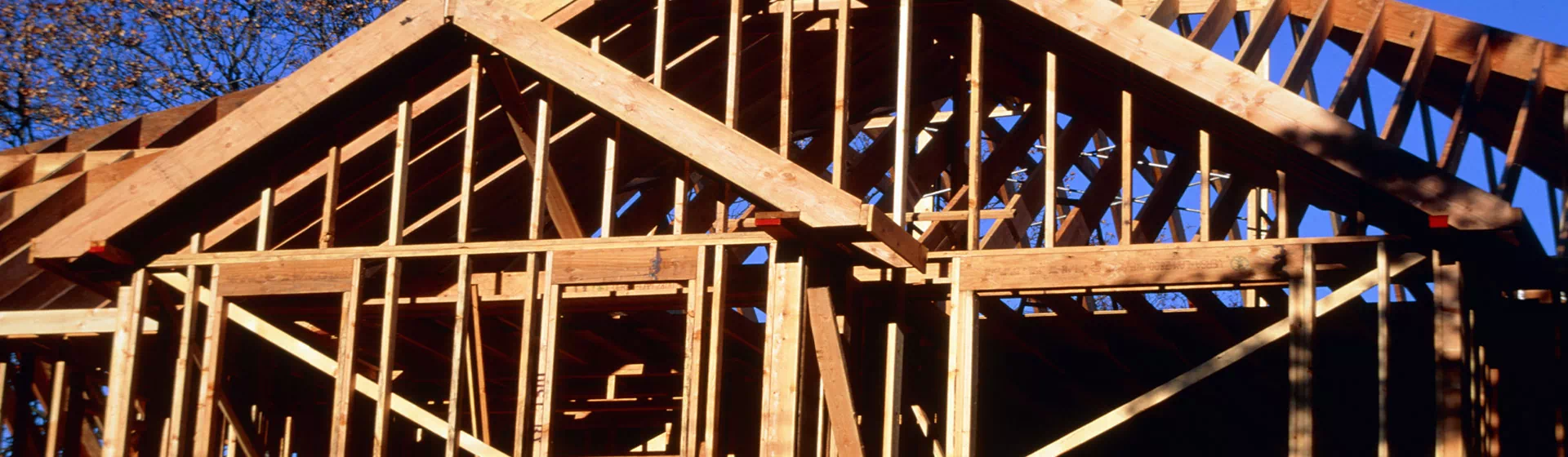 drewniana konstrukcja domu